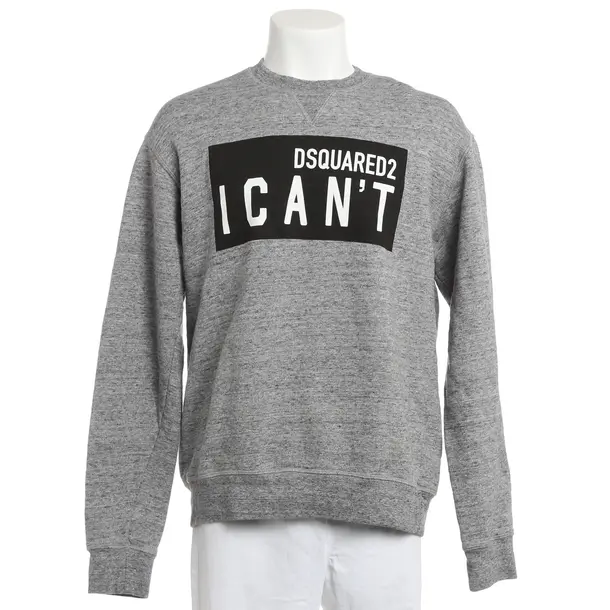 Sweatshirt, in Gray, Cotton, Dsquared
