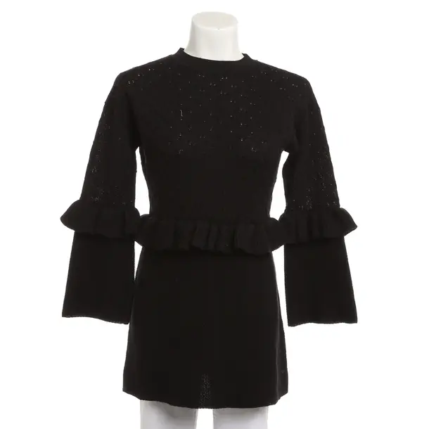 Maglione, in Nero, Cotone, Rosso Valentino