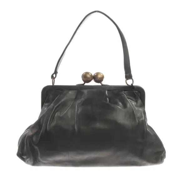 Handtasche, in Schwarz, Leder, Moschino