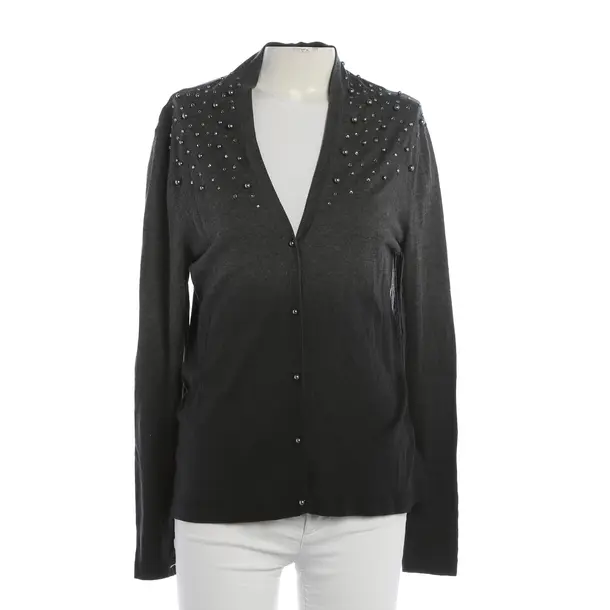 Strickjacke, in Grau, Wolle, Max Mara