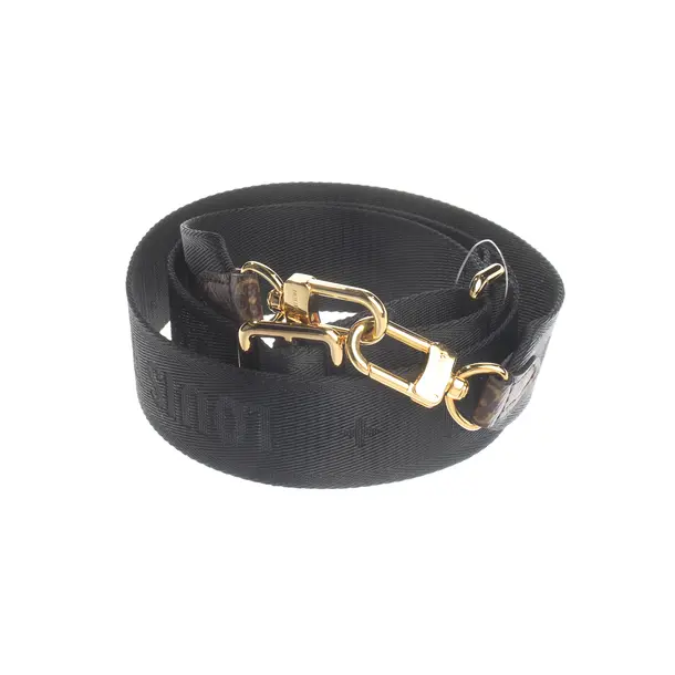 Shoulder Strap, in Black, Polyimide, Louis Vuitton