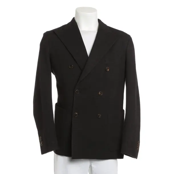 Sakko, in Dunkelgrau, Baumwolle, Boglioli