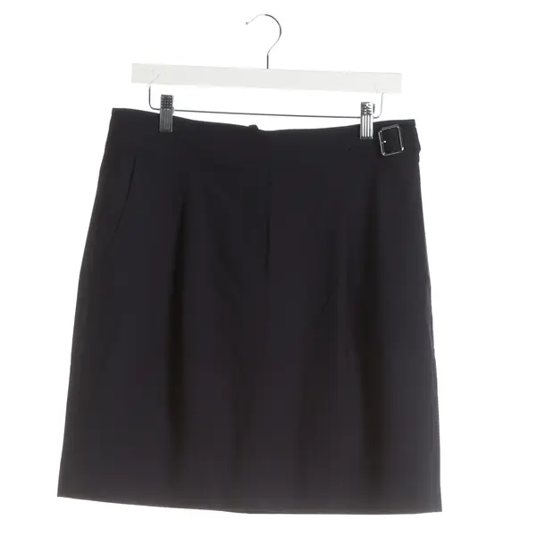 Skirt, in Navy, Wool, Windsor