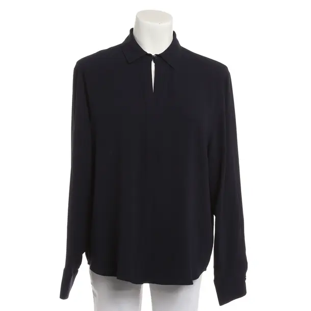Blouse, in Navy, Triacetate, Windsor