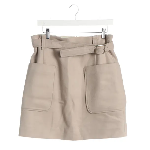 Skirt, in Beige, Wool, Windsor