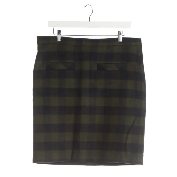 Skirt, in Navy, Wool, Windsor