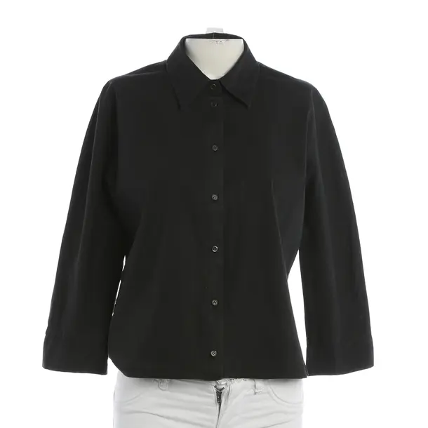 Blouse, in Black, Cotton, Prada