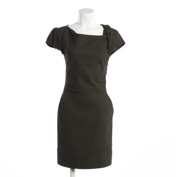 Kleid, in Grau, Baumwolle, Hugo Boss Orange