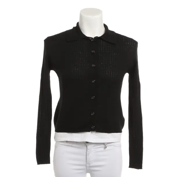 Cardigan, in Black, Wool, Jil Sander