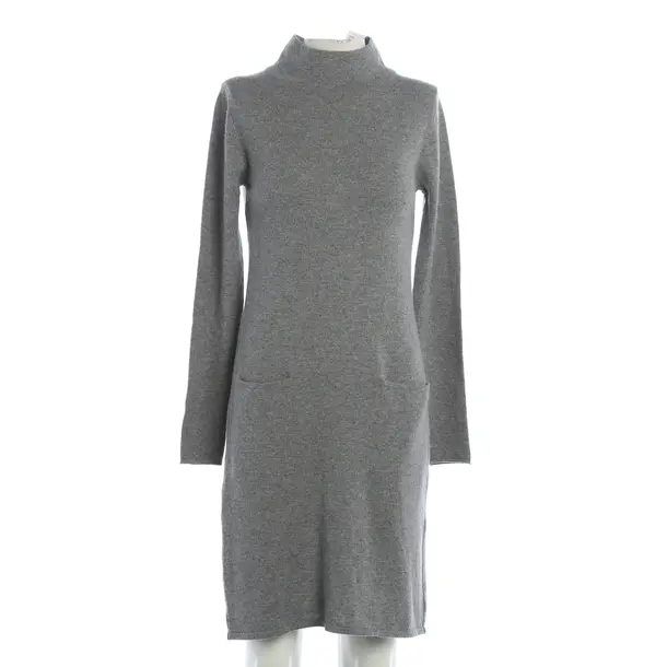 Kleid, in Grau, Baumwolle, Lodenfrey