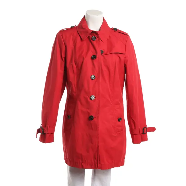 Mid-Season Jacket, in Red, Cotton, Fuchs Schmitt