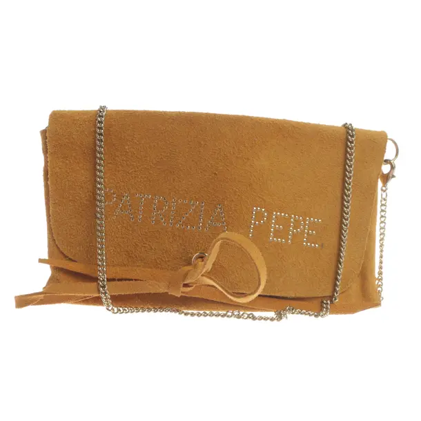 Case, in Orange, Leather, Patrizia Pepe