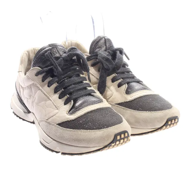 Sneaker, in Beige, Brunello Cucinelli