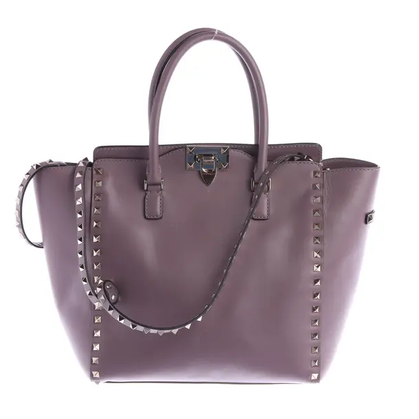 Shopper, in Rosa chiaro, Pelle, Valentino