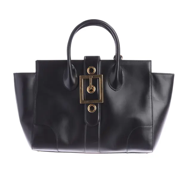 Shopper Bag, in Black, Leather, Gucci