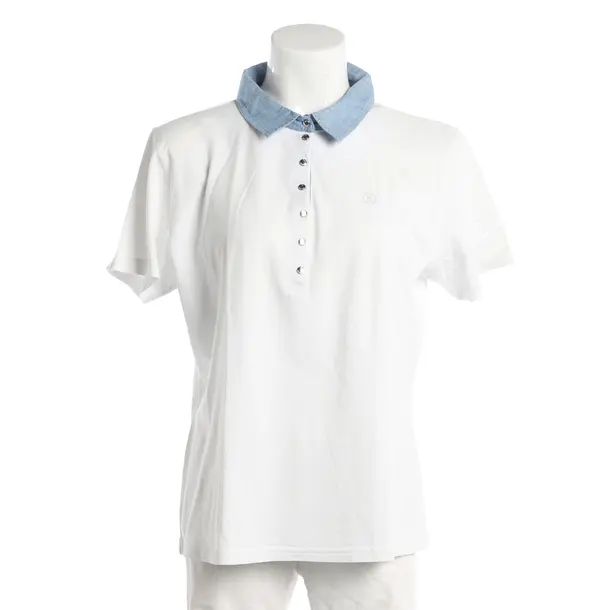 Polo Shirt, in White, Cotton, Bogner