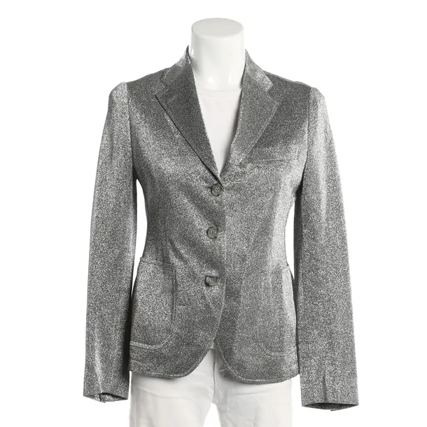 Blazer, in Silver, Viscose, Tagliatore