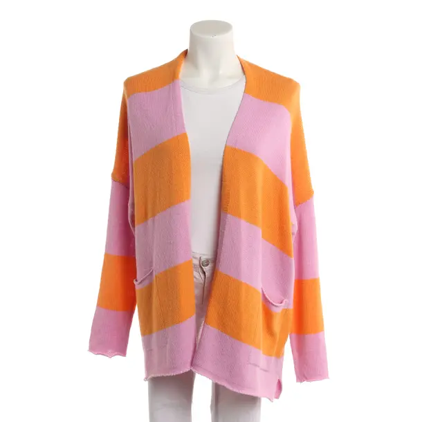 Cardigan, in Orange, Cotton, FTC Cashmere