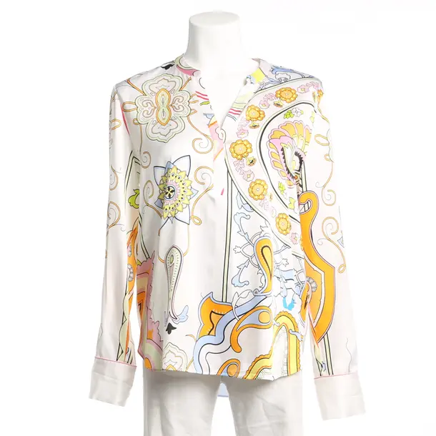 Bluse, in Mehrfarbig, Seide, Herzensangelegenheit