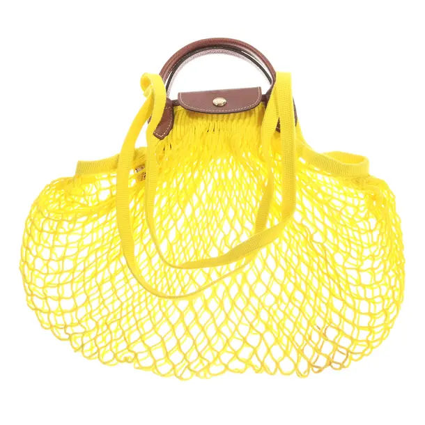 Borsetta, in Giallo, Cotone, Longchamp