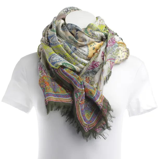 Scarf, in Multicolored, Cotton, Riani