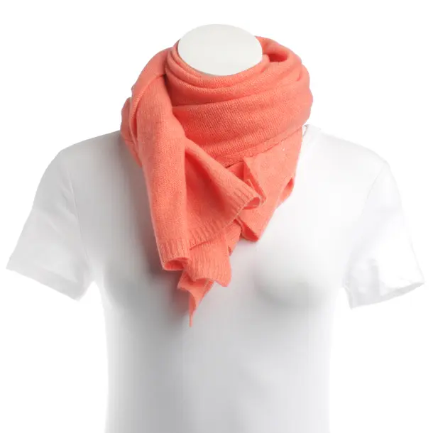 Schal, in Dunkelorange, Kaschmir, Repeat