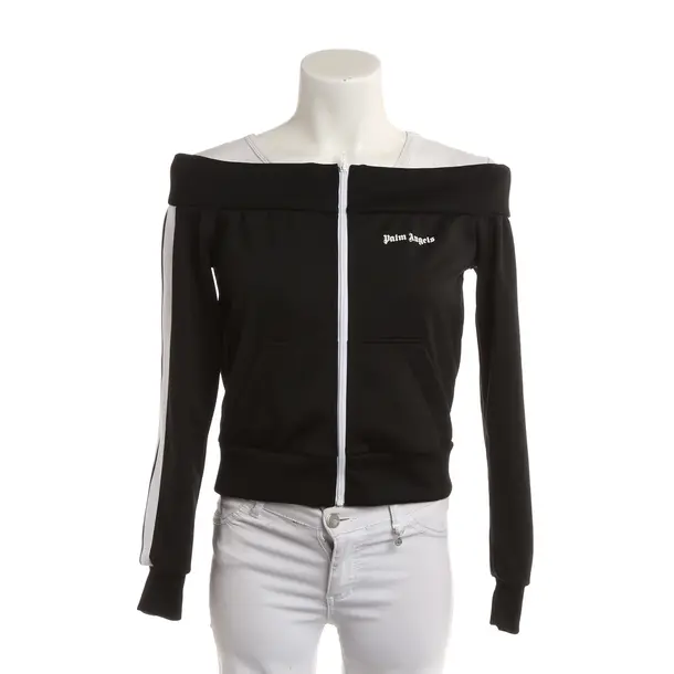 Sweatjacke, in Schwarz, Polyester, Palm Angels