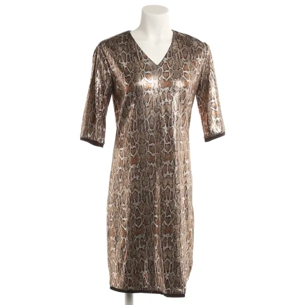 Cocktail Dress, in Gold, Polyester, Steffen Schraut