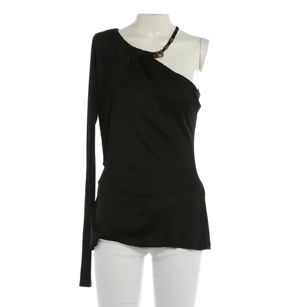 Longsleeve, in Schwarz, Viskose, Roberto Cavalli