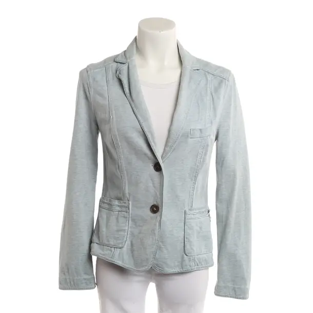 Blazer, in Hellblau, Baumwolle, Marc Cain
