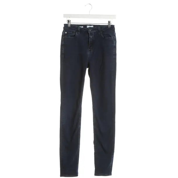 Skinny Jeans, in Navy, Cotton, Closed