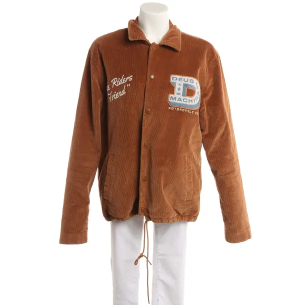 Mid-Season Jacket, in Brown, Cotton, Deus