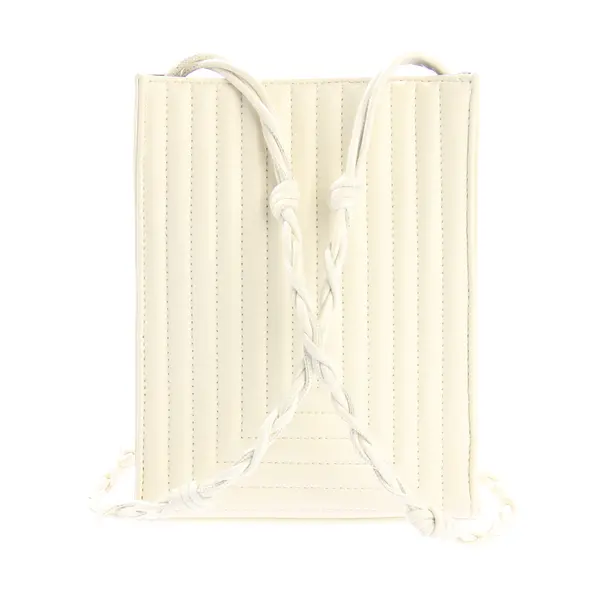 Borsa a cinture a tracolla, in Crema, Pelle, Jil Sander