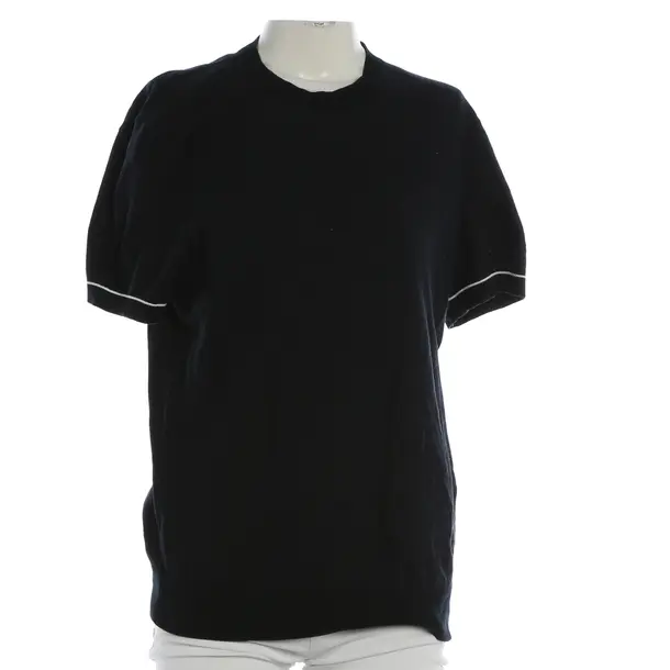 T-Shirt, in Navy, Cotton, Hugo Boss Black Label
