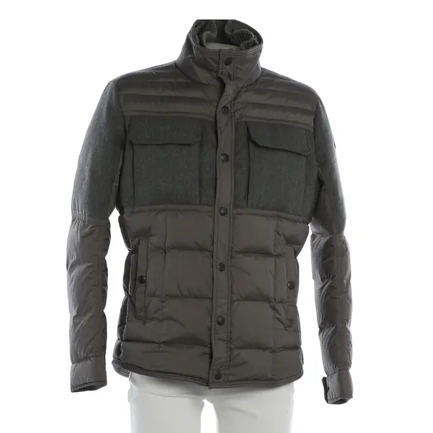 Winter Jacket, in Gray, Wool, Moncler