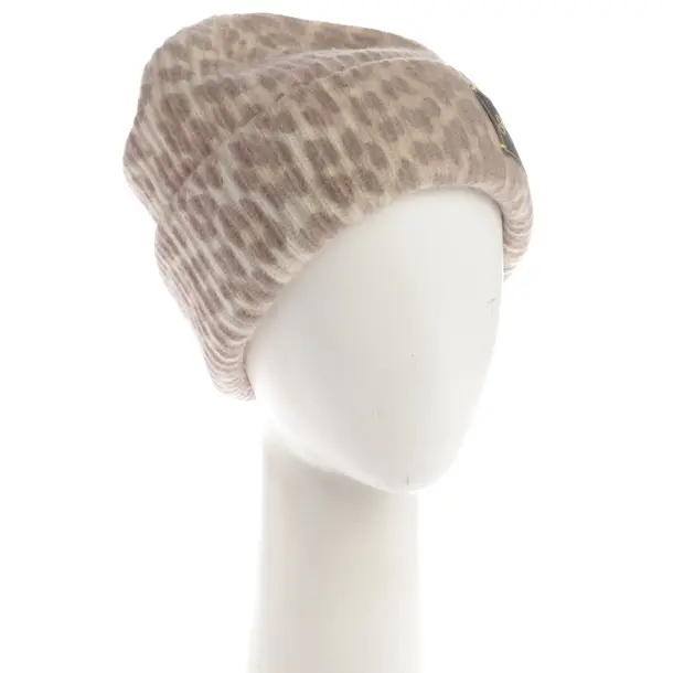 Beanie, in Beige, Wool, Ganni