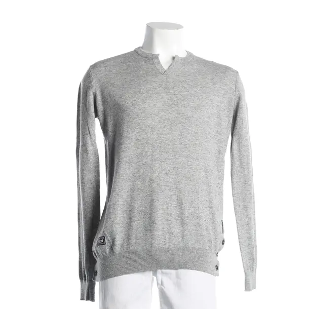 Pullover, in Grau, Viskose, Armani Jeans