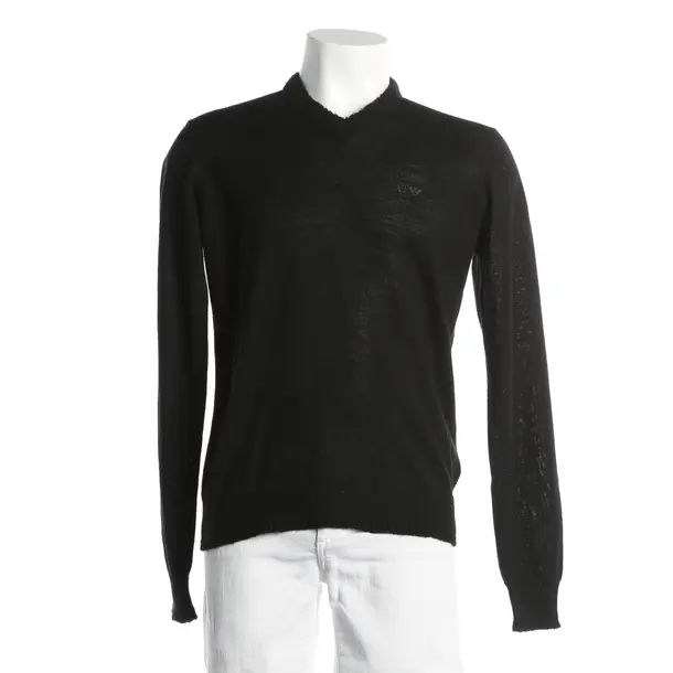 Jumper, in Black, Wool, Armani Jeans