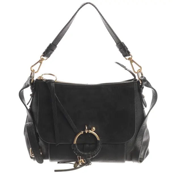 Umhängetasche, in Schwarz, Leder, See by Chloé