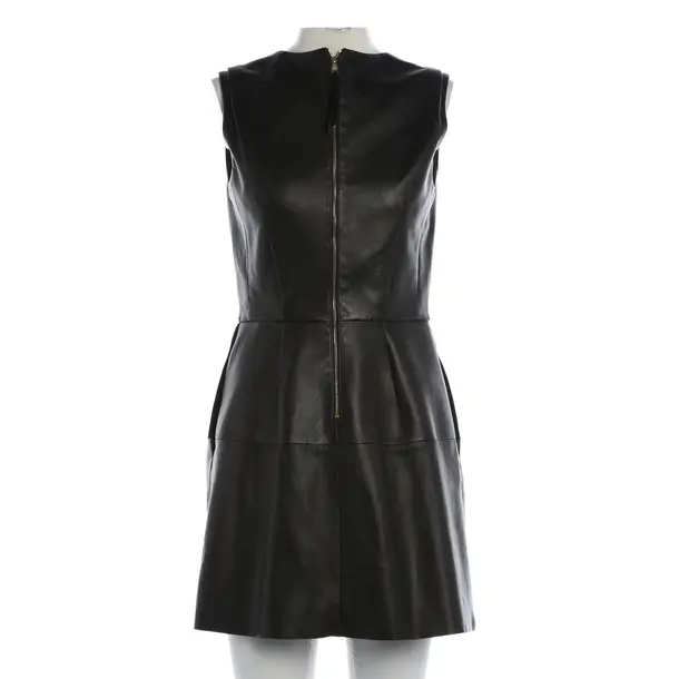 Dress, in Black, Leder, Louis Vuitton