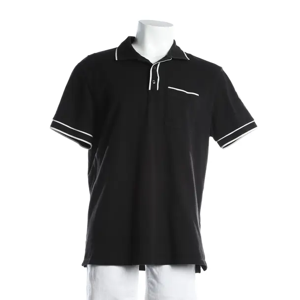 Polo Shirt, in Black, Cotton, Moncler