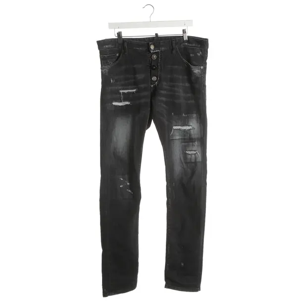 Slim Fit Jeans, in Dark Gray, Cotton, Dsquared