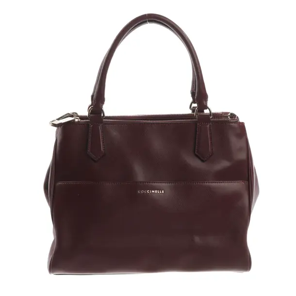 Handtasche, in Bordeaux, Leder, Coccinelle