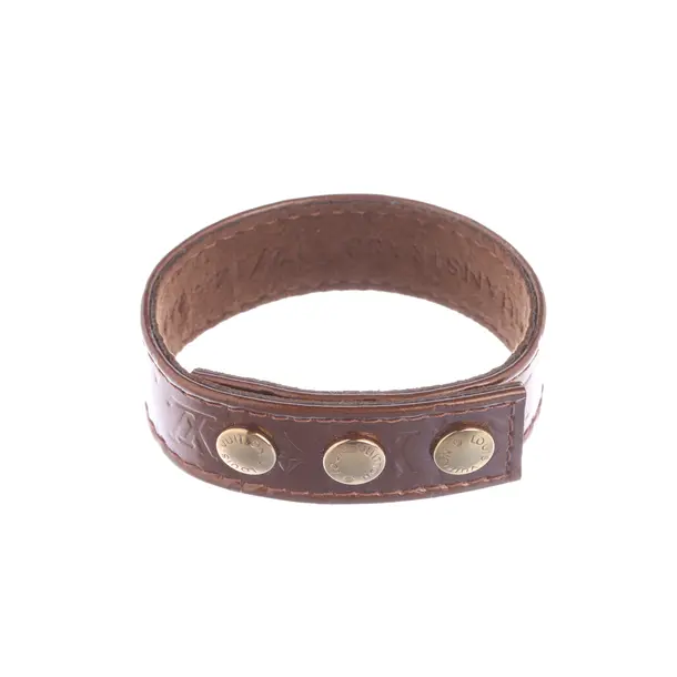 Armband, in Braun, Leder, Louis Vuitton