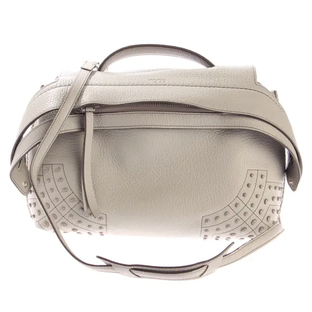 Handbag, in Gray, Leather, Tod´s