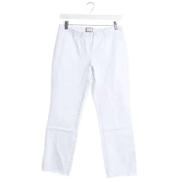 Jeans Slim Fit, in Weiß, Lyocell, Seductive