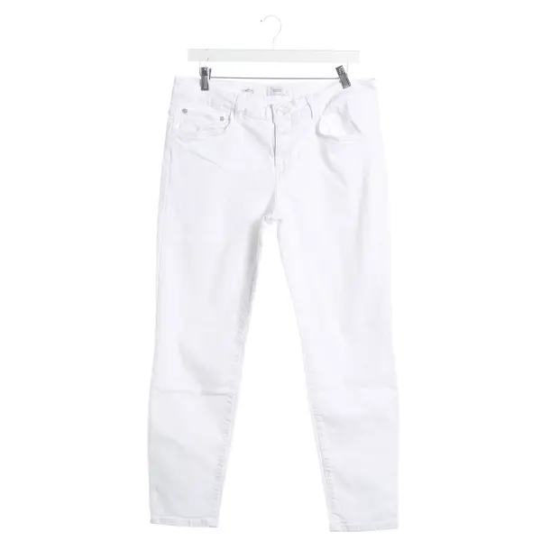 Skinny Jeans, in White, Cotton, Closed
