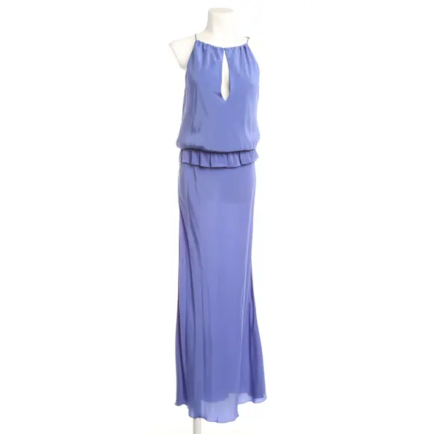 Dress, in Blue, Silk, Patrizia Pepe