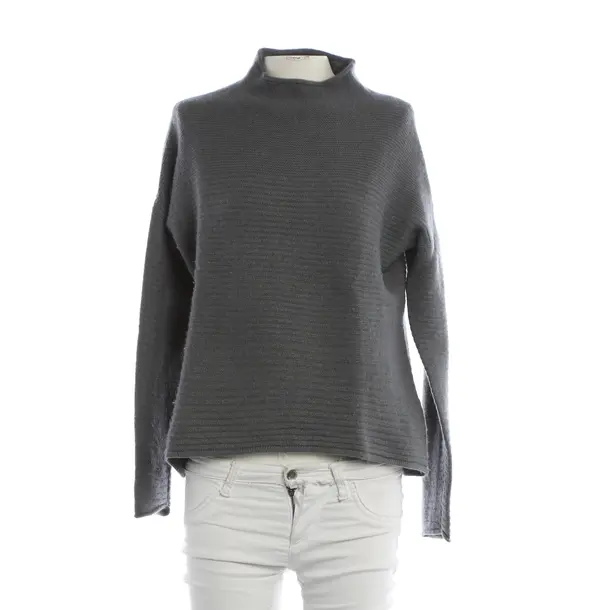 Maglia in cachemire, in Grigio, Cachemire, Ripetere