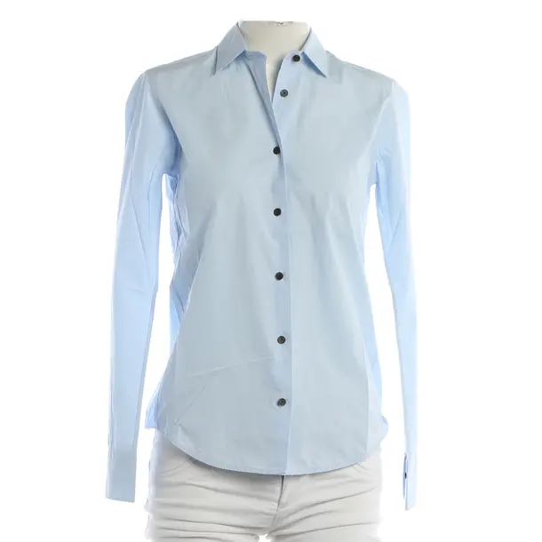 Bluse, in Blau, Baumwolle, Lis Lareida